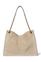 Kiegészítők Lauren Ralph Lauren velúr táska 431969418 bézs