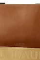 Шкіряна сумочка Lauren Ralph Lauren 431970155 коричневий