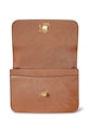 Kožená kabelka Lauren Ralph Lauren hnědá 431974272