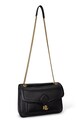 Lauren Ralph Lauren bőr táska 431974551 fekete AW25