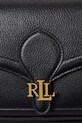 Шкіряна сумочка Lauren Ralph Lauren 431974551 чорний