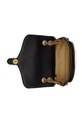 Δερμάτινη τσάντα Lauren Ralph Lauren μαύρο 431974552