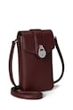 Lauren Ralph Lauren pokrowiec na telefon skórzany 432969460 bordowy AW25