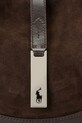 Замшева сумочка Polo Ralph Lauren 428945972 коричневий