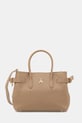 Patrizia Pepe torebka skórzana skóra licowa beżowy 8B0282.L162