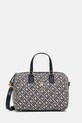 Tommy Hilfiger torebka nie mieści A4 granatowy AW0AW17633