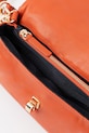 Kožená kabelka Tommy Hilfiger AW0AW17638 oranžová