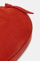 Yuzefi torebka zamszowa FORTUNE COOKIE YUZPF25.HB.FC.S022 czerwony
