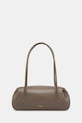 Yuzefi poșetă de piele OYSTER uni bej YUZSS25.HB.OYSB.L052