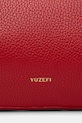 Kožená kabelka Yuzefi OYSTER MINI DUFFLE červená YUZPF25.HB.MOYD.L060