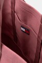 Хлопковая сумка Tommy Jeans AW0AW17542 розовый