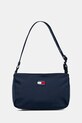 Kabelka Tommy Jeans hladký námořnická modř AW0AW17544