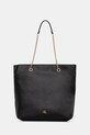 Kabelka Calvin Klein imitácia kože čierna LV04F3204G
