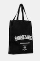 Samsoe Samsoe torebka bawełniana SAPRINT U25200001 czarny AW25