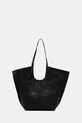 AllSaints torebka skórzana ARA skóra licowa czarny W312XC
