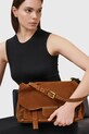 AllSaints torebka nubukowa URSA W321XC