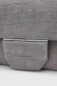 AllSaints torebka skórzana JUPITER W354XC szary