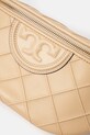 Кожаная сумка на пояс Tory Burch Fleming бежевый 160132.700