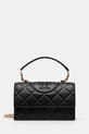 Tory Burch poșetă de piele Fleming uni negru 164800.001