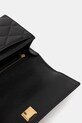 Tory Burch poșetă de piele Fleming 164800.001 negru