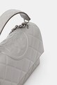 Шкіряна сумочка Tory Burch Fleming сірий 164800.021
