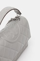 Tory Burch poșetă de piele Fleming gri 164800.021