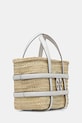 Plážový koš Tory Burch Ella Straw 169396.101 béžová AW25
