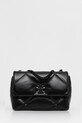 Tory Burch poșetă de piele Kira Diamond uni negru 170620.002