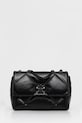 Kožená kabelka Tory Burch Kira Diamond usňová koža čierna 170620.002
