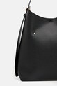 Tory Burch bőr táska Romy Hobo fekete 170964.001