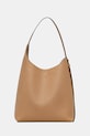 Kožená kabelka Tory Burch Romy Hobo přírodní kůže béžová 170964.227