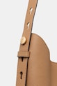 Kožená kabelka Tory Burch Romy Hobo béžová 170964.227