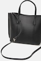Accessori Tory Burch borsa a mano in pelle Perry 174234.001 nero
