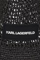 Torba za plažo Karl Lagerfeld črna A3W46033