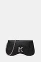 Karl Lagerfeld Jeans torebka aplikacja czarny A3W30215