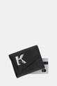 Αξεσουάρ Δερμάτινο πορτοφόλι Karl Lagerfeld Jeans A3W32068 μαύρο