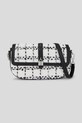 Karl Lagerfeld geantă curea detasabila alb A3W30155