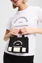 Хлопковая сумка Karl Lagerfeld K/RSG A3W50027 чёрный AW25