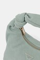 Guess torebka zamszowa ISOTTA turkusowy HWSG96.60010