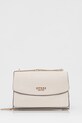 Τσάντα Guess CALISTA απομίμηση λείου δέρματος μπεζ HWBG73.34210