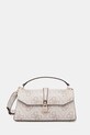 Guess torebka QUEENSLAND nie mieści A4 beżowy HWOS96.55200