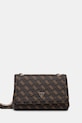 Сумочка Guess NOELLE аппликация коричневый HWQG96.72210