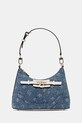 Guess torebka GREYSON nie mieści A4 niebieski HWDG92.06180