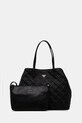 Τσάντα Guess ADELASIA συνθετικό μαύρο HWQL96.58240
