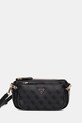 Τσάντα Guess NOELLE απομίμηση λείου δέρματος γκρί HWBG96.72710