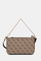 Τσάντα Guess NOELLE απομίμηση λείου δέρματος μπεζ HWBG96.72720