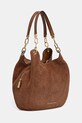 MICHAEL Michael Kors torebka zamszowa LILLIE 30F3G0LE3S brązowy AW25