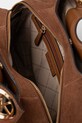 MICHAEL Michael Kors torebka zamszowa LILLIE 30F3G0LE3S brązowy