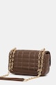 Accesorii MICHAEL Michael Kors geantă de piele TRIBECA 30R4G2RL7L maro