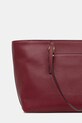 Akcesoria MICHAEL Michael Kors torebka skórzana QUINN 30T5GQNT9L bordowy